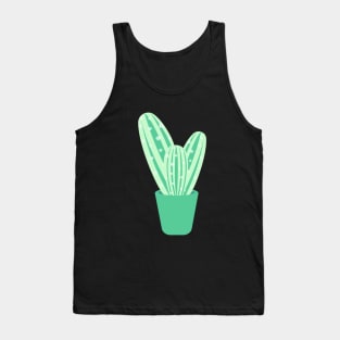 Green cactus Tank Top